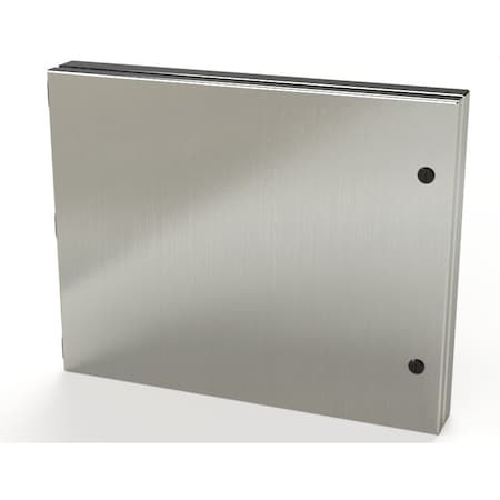 Saginaw Control & Engineering Electrical Enclosures, 16 in H, 1-1/2 in D, 20 in W, NEMA 3R, 4, 4X, 12, 13, 304 Stainless Steel SCE-HA1620SS